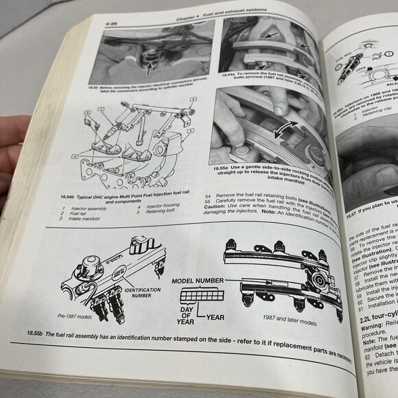 Haynes Repair Shop Manual Buick Skyhawk Sunbird Cimarron Cavalier 1982 thru 1994 - Picture 6 of 6